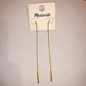 Madewell long dangle earrings